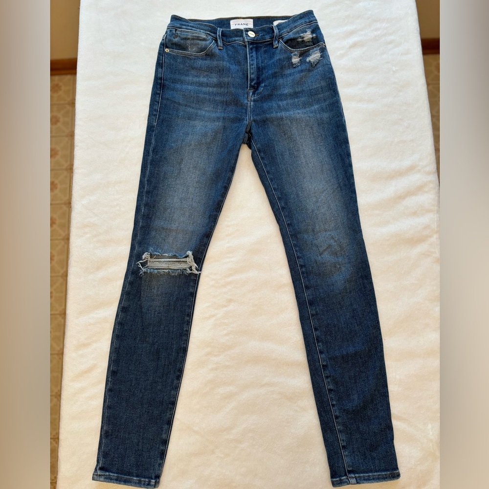 Women’s Frame Le High Skinny Jeans Size 27